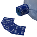 Etiqueta de manga encolhida para selo de tampa de garrafa de água